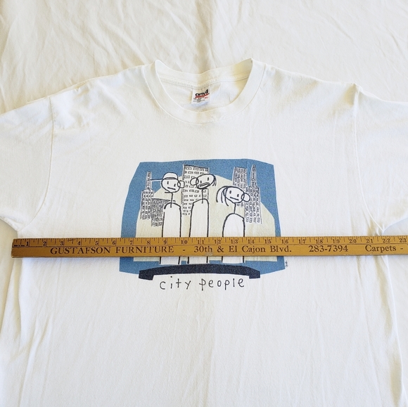 Vintage Anvil 90s "City People" It's all good" USA - Picture 12 of 14